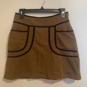Knitted Dove Skirt - Small Medium